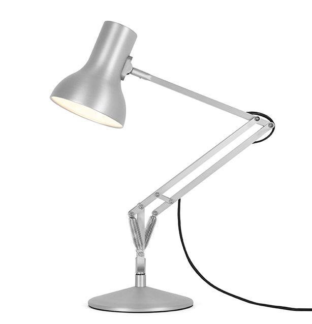 Buy Anglepoise Type 75 Mini Metallics Desk Lamp - Silver Lustre Online