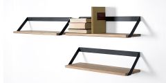 Universo Positivo ribbon shelf